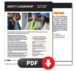 Download the Safety Leadership Brochure