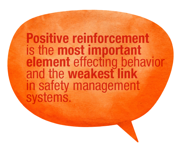 positiove reinforcement weakest link