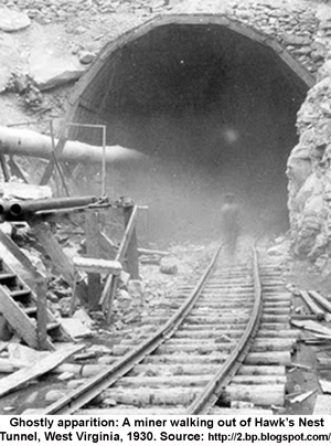 Ghost in the tunnel