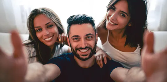 three friends