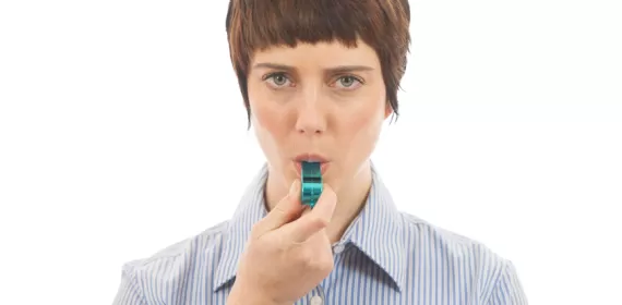 Whistle blowing