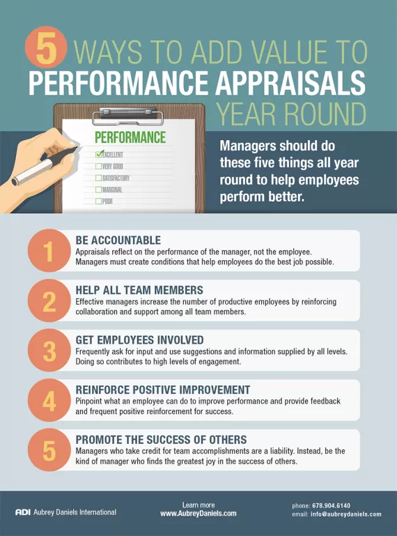 5 Ways to Add Value to Performance Appraisals