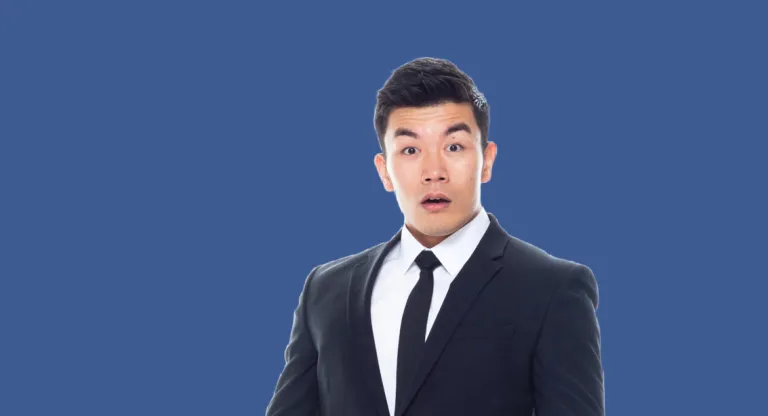 Curious Businessman
