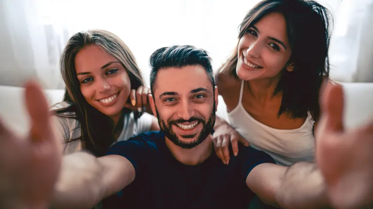 three friends