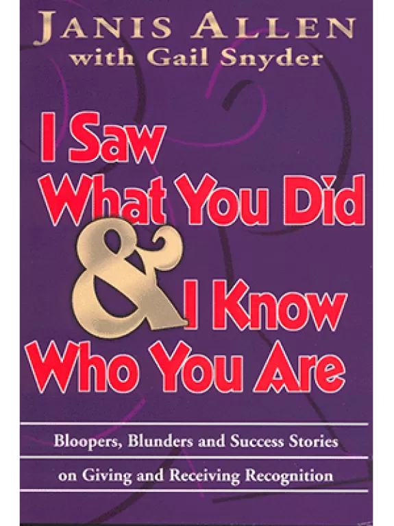 I Saw What You Did & I Know Who You Are Book Cover