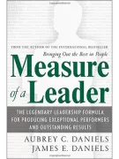 Measure of a Leader Book Cover